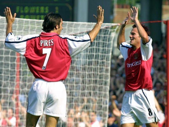 Freddie Ljungberg and Robert Pires