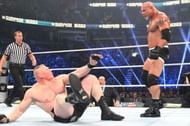 Goldberg has beaten Triple H and Brock Lesnar to remain undefeated at Survivor Series