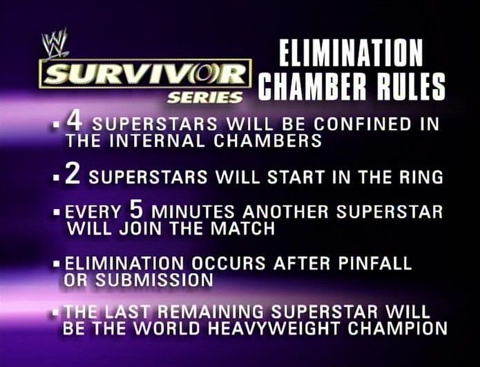 Those pre-match promos explaining the rules really make my job easier.