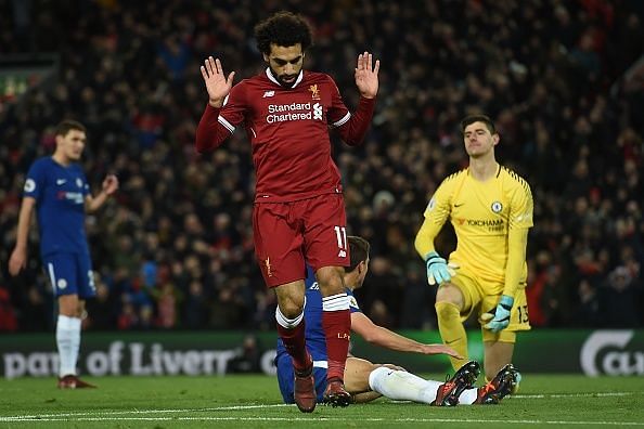 Mohamed Salah goal Liverpool Chelsea