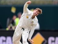 Steven Smith made his debut as a specialist leg-spinner