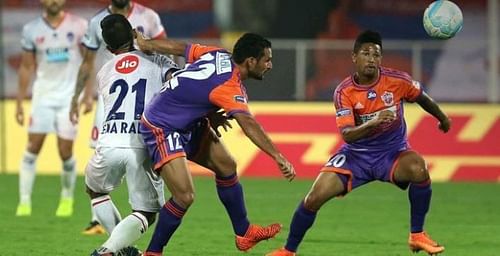 FC Pune City failed to capitalise on their chances, and lost out in the end. (Photo: ISL)