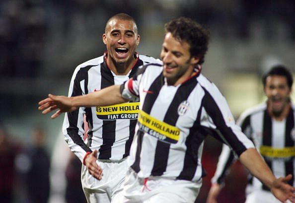 Alessandro Del Piero and David Trezeguet