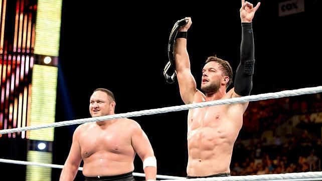 Finn Balor and Samoa Joe renewed their rivalry from their NXT days