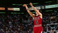 John Paxson's game-winning shot in Game 6 of the 1993 Finals.