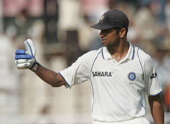 Dravid resuced India from a precarious position to drive them to safety