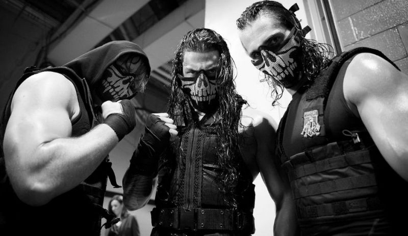 wwe the shield 2022 mask wallpaper