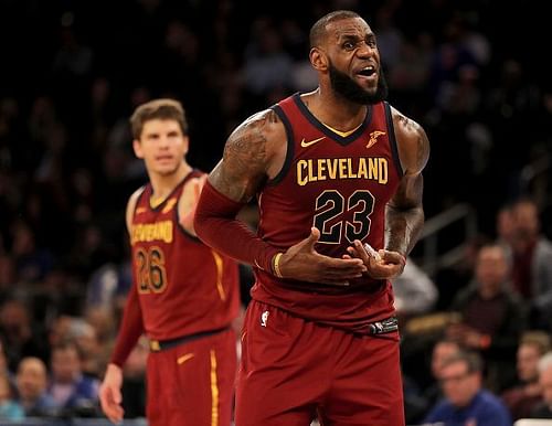 Cleveland Cavaliers v New York Knicks