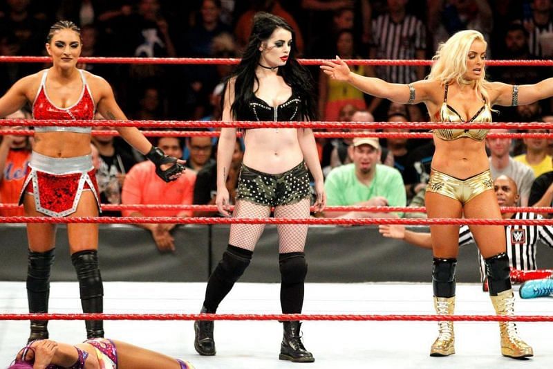 Paige, Sonya Deville, and Mandy Leon have now formed the WWE&#039;s newest faction