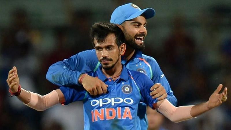 Yuzvendra Chahal Virat Kohli India Cricket IPL RCB 