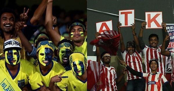 Kerala Blasters and ATK fans go into a war of words on Facebook, over the former&#039;s newly launched home kit.
