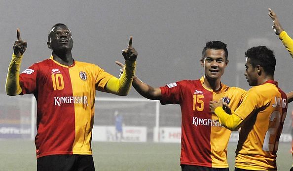 East Bengal won the Calcutta Football League for the Eighth year in a row in 2017