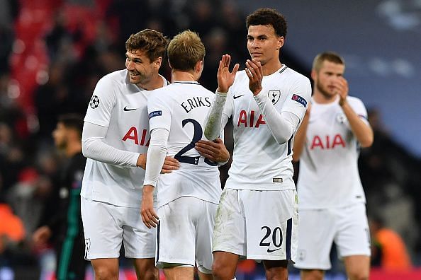 Spurs cruised to victory at Wembley