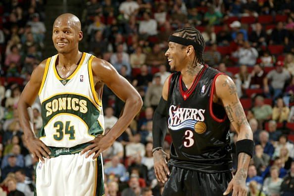 Philadelphia 76ers v Seattle SuperSonics