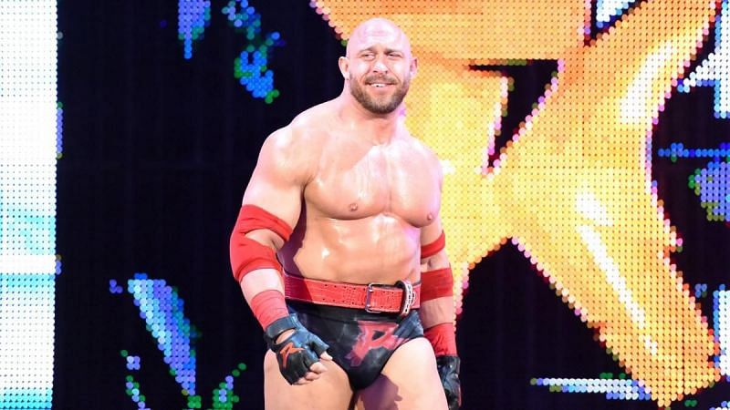 Ryback prior to a match with Kalisto