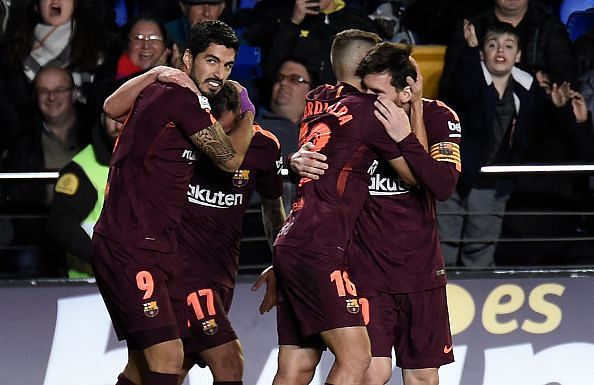 Villarreal 0-2 Barcelona - Player Ratings