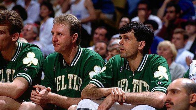 Larry Bird and Kevin McHale