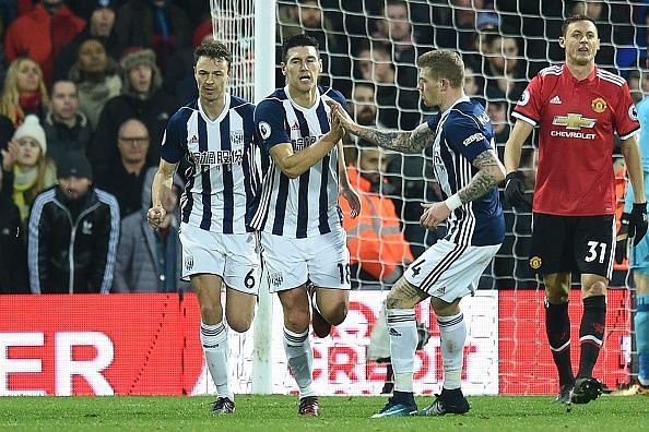 Gareth Barry - an unlikely first goal scorer for West Brom under Alan Pardew