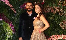 In pictures: Indian cricketers and Bollywood stars grace Virat Kohli and Anushka Sharma's wedding reception