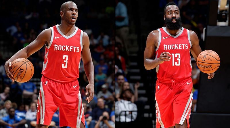 James Harden and Chris Paul making moves