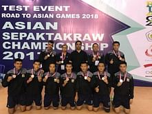 Indian men's team wins silver medal at Asian Sepak Takraw Championship 2017