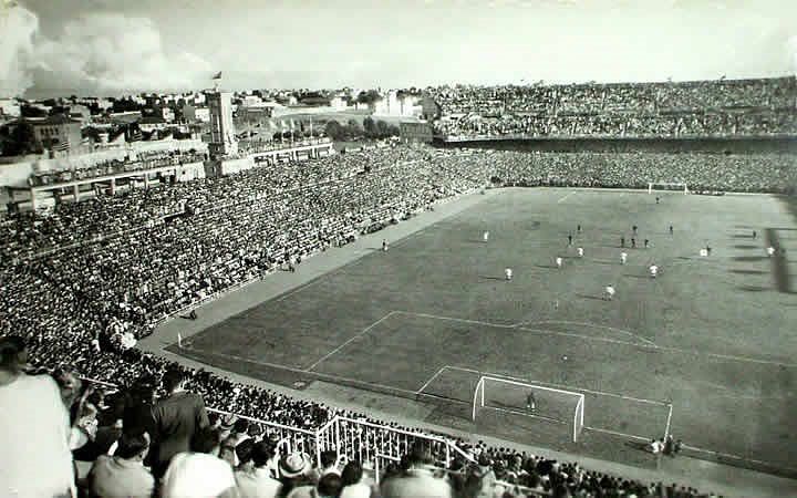 Estadio Chamart&Atilde;&shy;n, Madrid&#039;s home ground during the 11-1 demolition