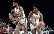 Kareem Abdul-Jabbar and Oscar Robertson
