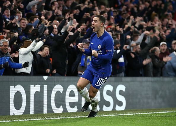 Hazard shines yet again for Chelsea