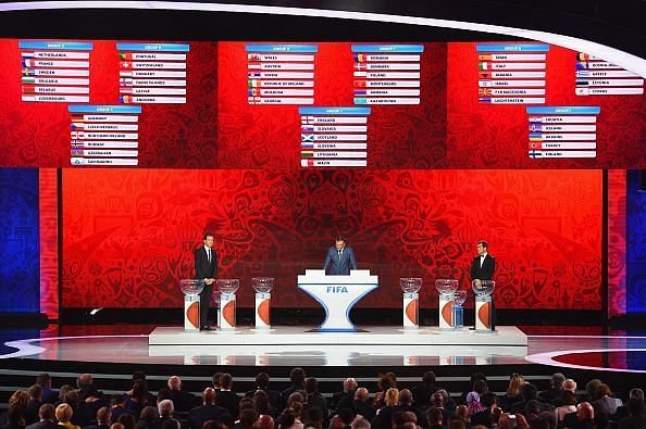 Preliminary Draw of the 2018 FIFA World Cup in Russia