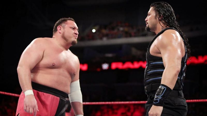Samoa Joe faced Roman Reigns for the Intercontinental Title