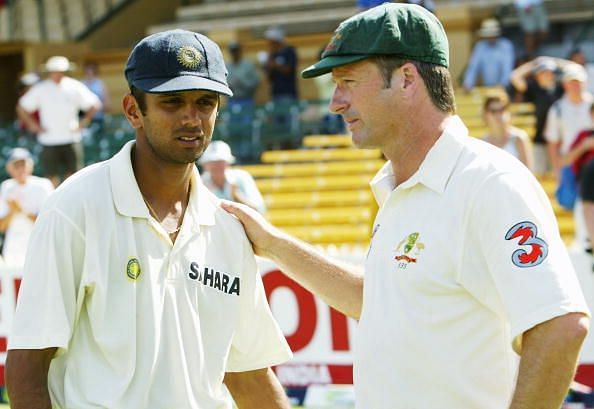 Rahul Dravid Steve Waugh