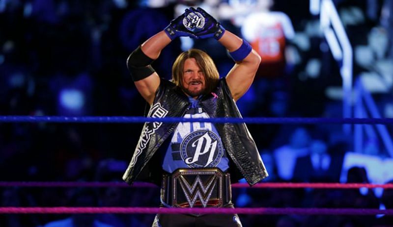AJ Styles successfully defended the WWE Title last night in Boston
