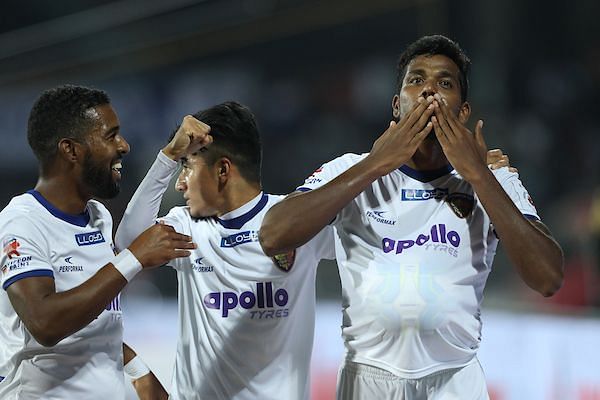 Dhanpal Ganesh was brilliant for Chennaiyin FC. (Photo: ISL)