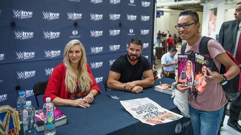 Charlotte Flair and Bobby Roode