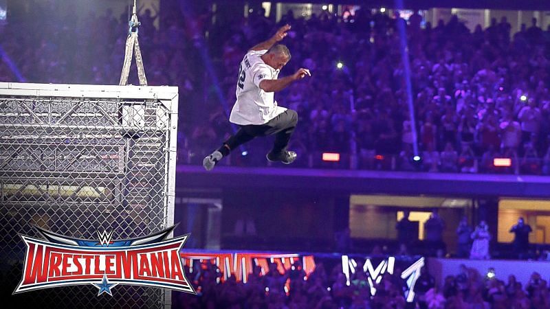 Shane McMahon attempted a daredevil feat at WrestleMania 32.