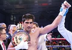 Vijender Singh breaks three records after win against Ernest Amuzu