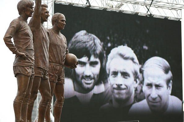Manchester United Trinity Statue Unveiled