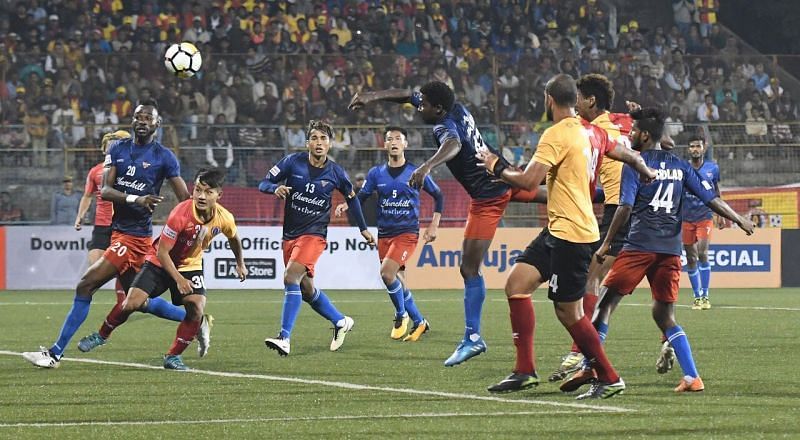 Churchill Brothers churned out a much better performance today. (Photo: I-League)