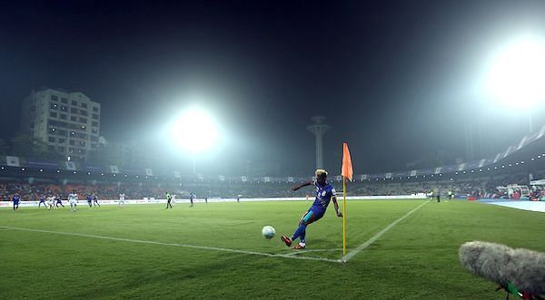 Direct football helped Mumbai&#039;s cause. (Photo: ISL)