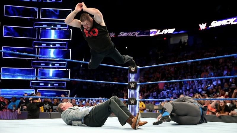 Kevin Owens unleashed a brutal attack on The WWE Chairman
