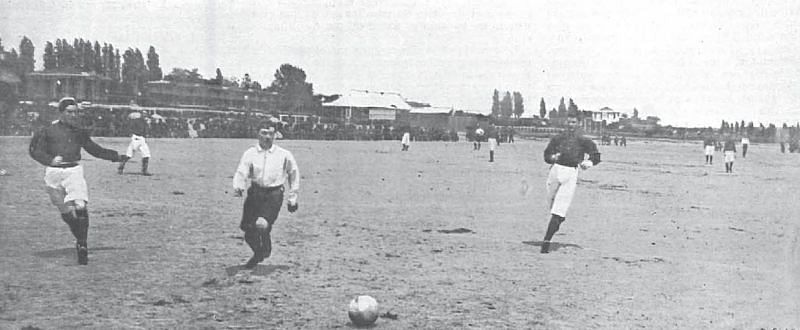 The very first El Clasico during the Copa Coronaci&Atilde;&sup3;n 1902