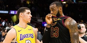 "Tell them nothing": LeBron James tells Lonzo Ball in discreet postgame chat