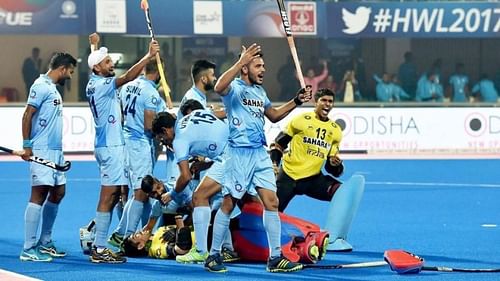 The Indian team won bronze at the Hockey World League Final