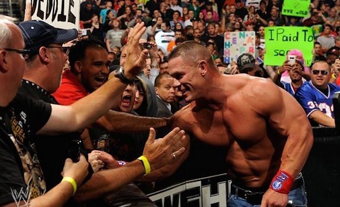 John Cena may no longer be as popular as he was back in his prime