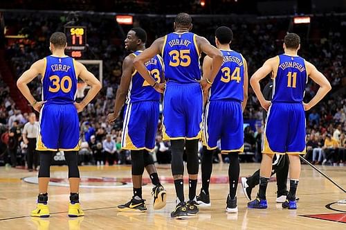 Golden State Warriors v Miami Heat