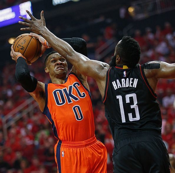 Oklahoma City Thunder v Houston Rockets - Game One