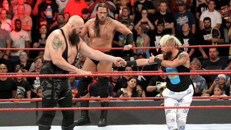 Big Cass vs. Big Show and Enzo feud