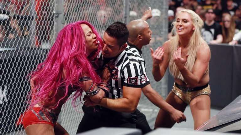 The first ever women&#039;s Hell in a Cell.