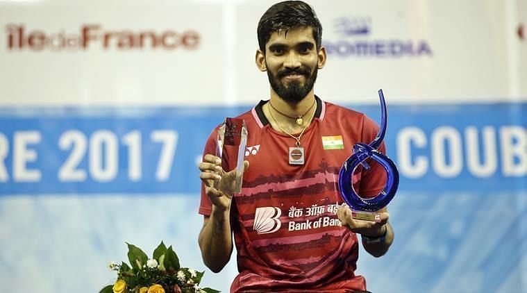 Srikanth Kidambi won four Superseries crowns in 2017