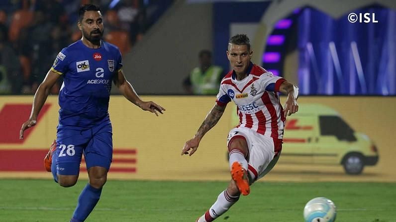 Zequinha was awarded Hero of the match during ATK&#039;s first win of the season (Photo: ISL)